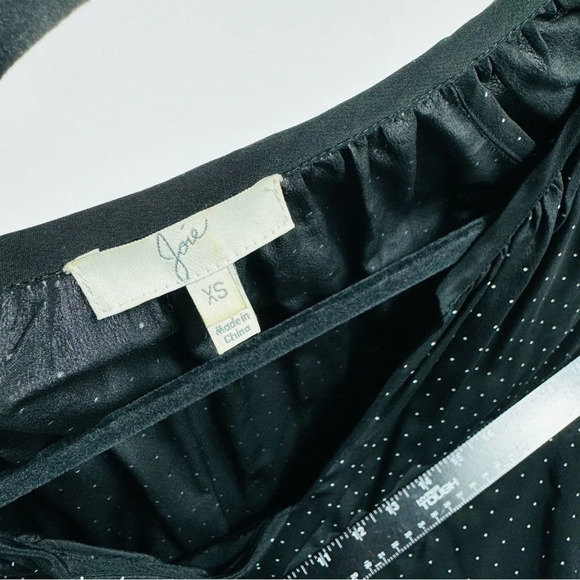 REVOLVE JOIE Silk Balisa Popover Polka Dot Blouse Size XS - Picture 5 of 9